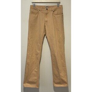 Peter Millar Men’s Pima Cotton Pants 5 Pocket Size 33 Light Orange Peach Casual